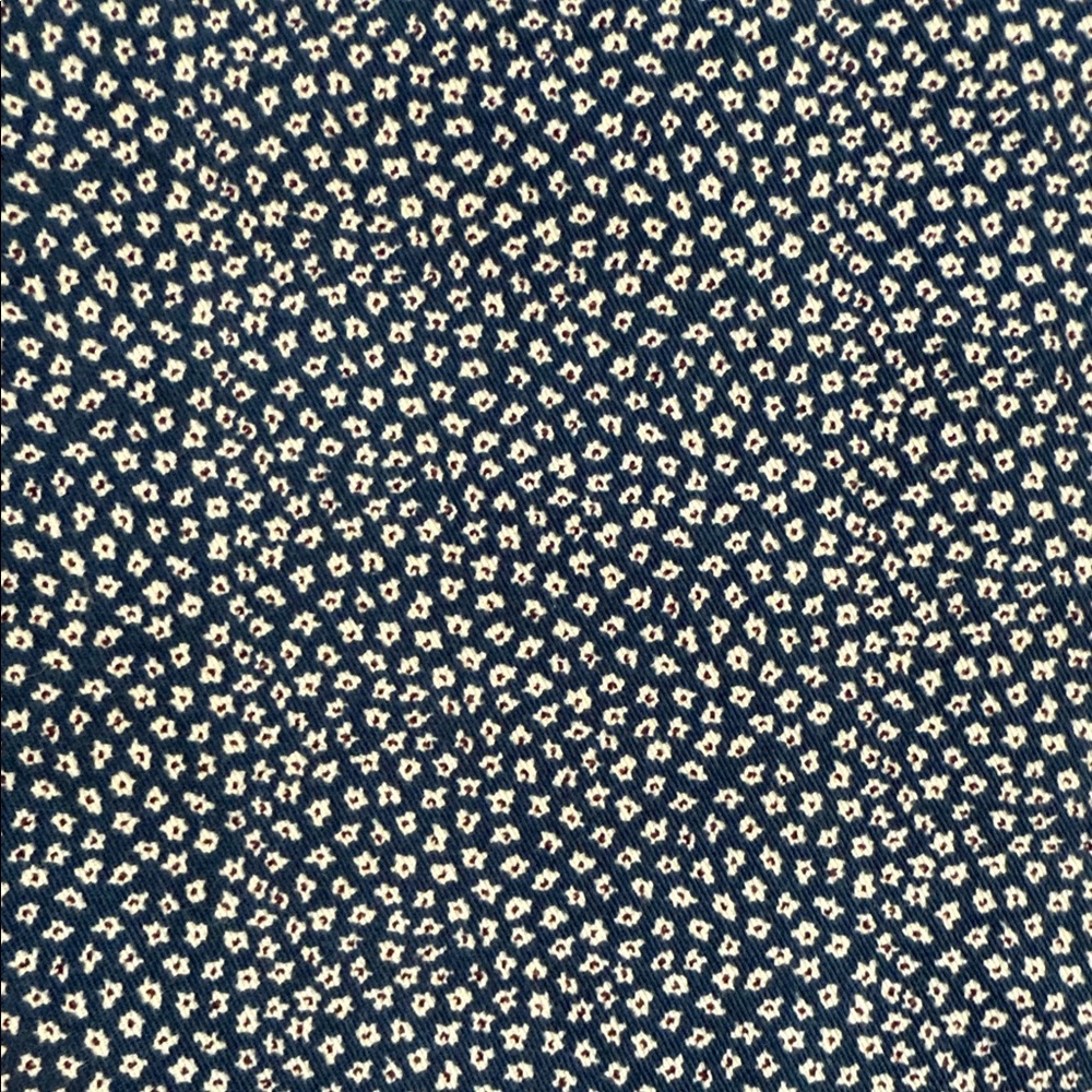 J. Crew Navy Flower Patterned Flat Front Shorts - image 2